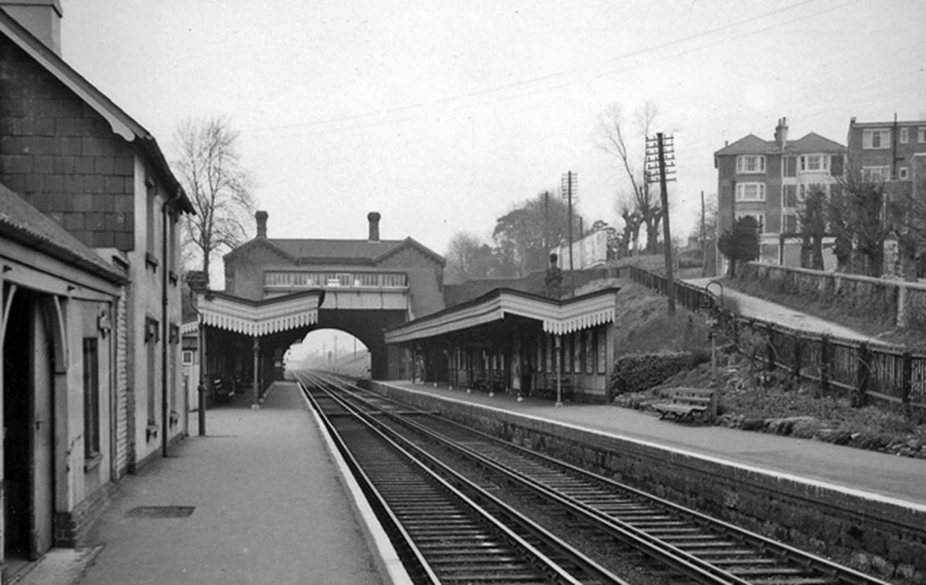 Burgess Hill
Looking towards Victoria - 12th March 1961.
 Ben Brooksbank (Geograph/CC-by-SA)
